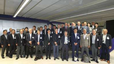 Delegación de la región industrial japonesa de Nagoya