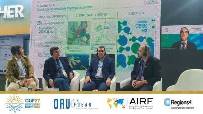 director general del Ente Vasco de la Energía (EVE), Iñigo Ansola, Durante la conferencia