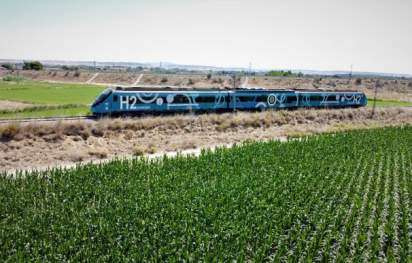 Prototipo de tren de hidrógeno de CAF y Renfe