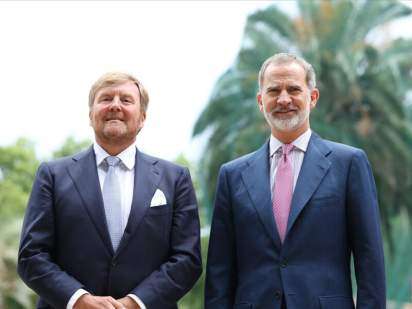 El rey Felipe VI y Guillermo Alejandro, rey de Países Bajos