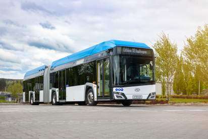 The "Urbino 18 Hydrogen" bus.