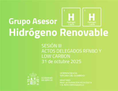  tercera sesión temática del Grupo Asesor del Hidrógeno Renovable (GAHR)