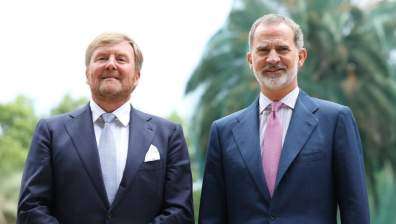 King Willem-Alexander of the Netherlands and King Felipe VI of Spain.